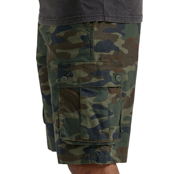 Lee Cargo Shorts Comfort Active Stretch Relaxed Fit Men's Size 46 Green Camo - Picture 5 of 8